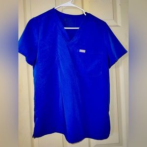 Figs Catarina™ One-Pocket Scrub Top - Royal Blue